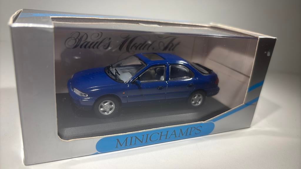 Ford mondeo bleu minichamps 1.43, Auto, Ophalen of Verzenden, MiniChamps, A