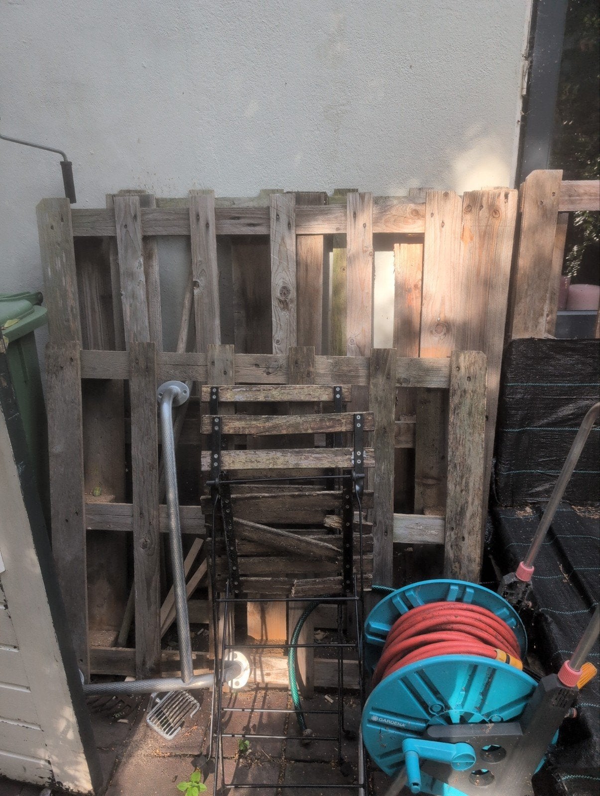 Gratis pallets af te halen, Doe-het-zelf en Verbouw, Hout en Planken, Ophalen, Gebruikt, 50 mm of meer, Pallet