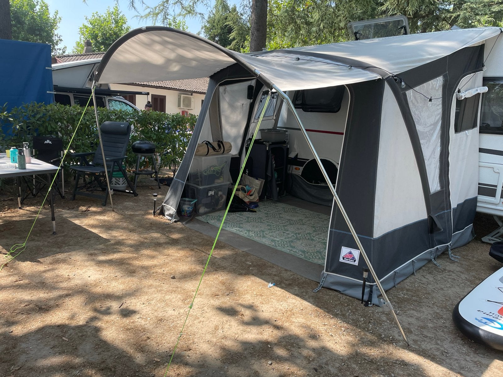 Dorema Mistral Air Voortent incl luifel!, Caravans en Kamperen, Ophalen, Gebruikt