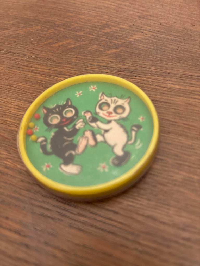 Vinrage geduld spelletje 2 kanten, Antiek en Kunst, Antiek | Speelgoed, Ophalen of Verzenden