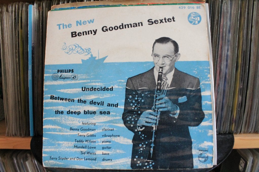 7" Single The New Benny Goodman Sextet – Undecided / Between, Cd's en Dvd's, Vinyl Singles, Gebruikt, Verzenden, 7 inch, Pop