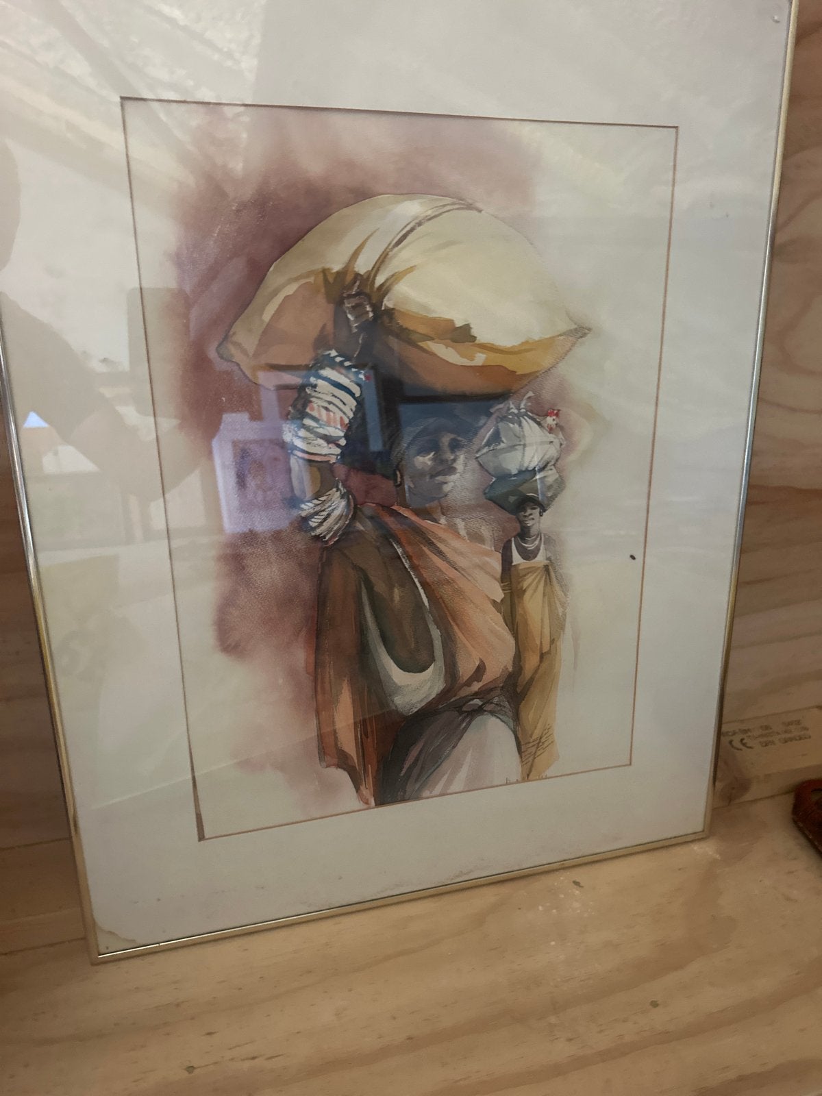 2 ingelijste aquarellen van Lisa Durwood-White, Ophalen of Verzenden