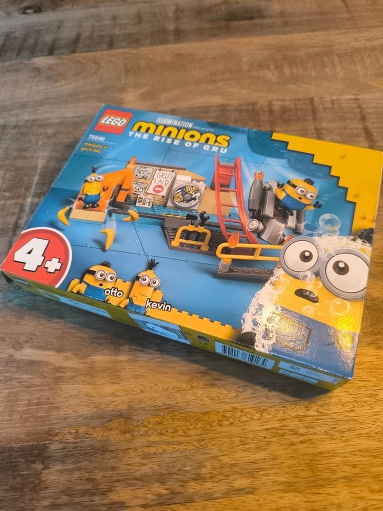 LEGO Minions 75546 - Minions in Gru's Lab (compleet), Compleet, Overige thema's, Lego, Ophalen of Verzenden