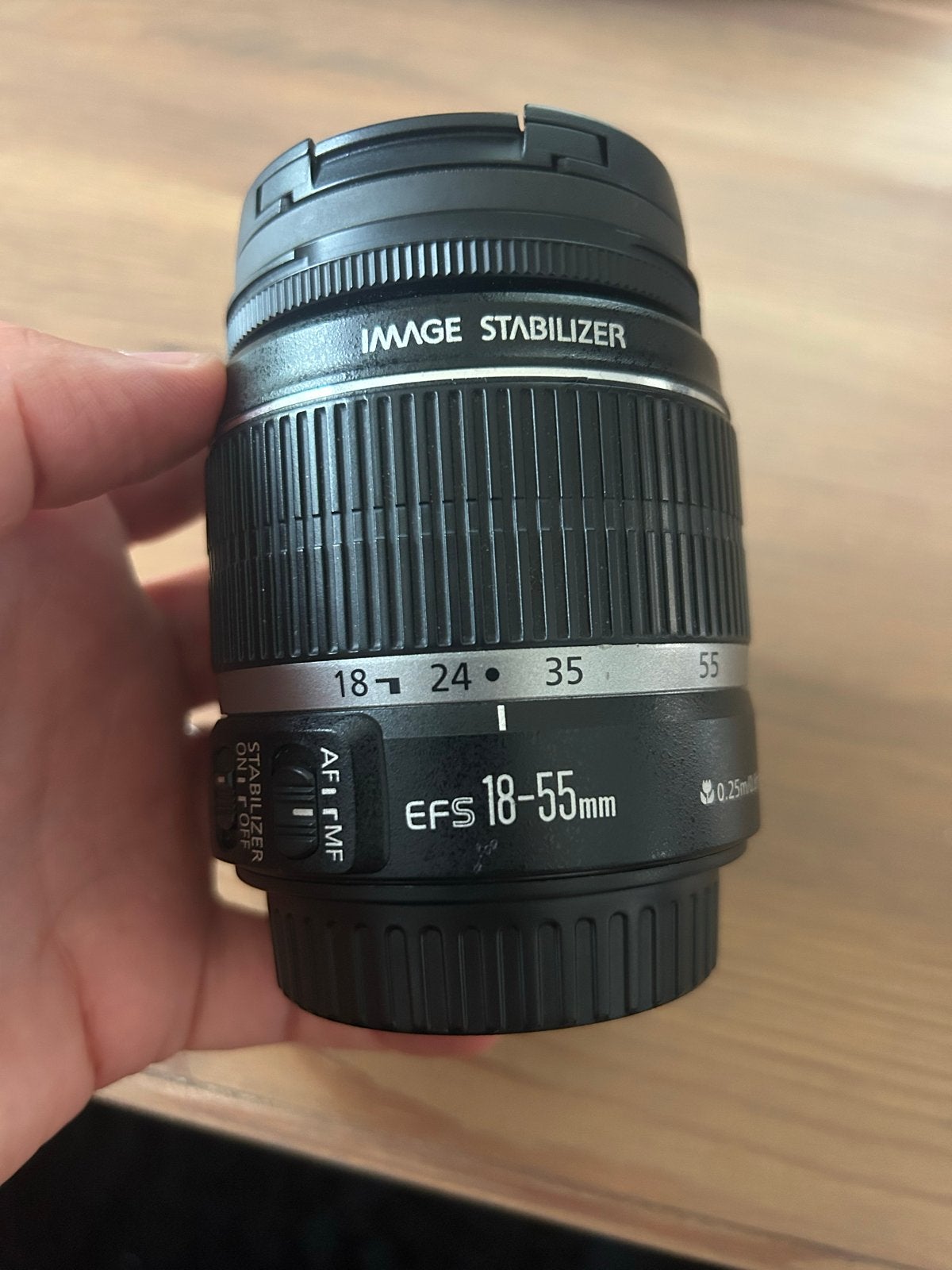 Canon EFS 18-55mm lens - Gebruikt maar in goede staat, Gebruikt, Canon, Autofocus, Ophalen of Verzenden