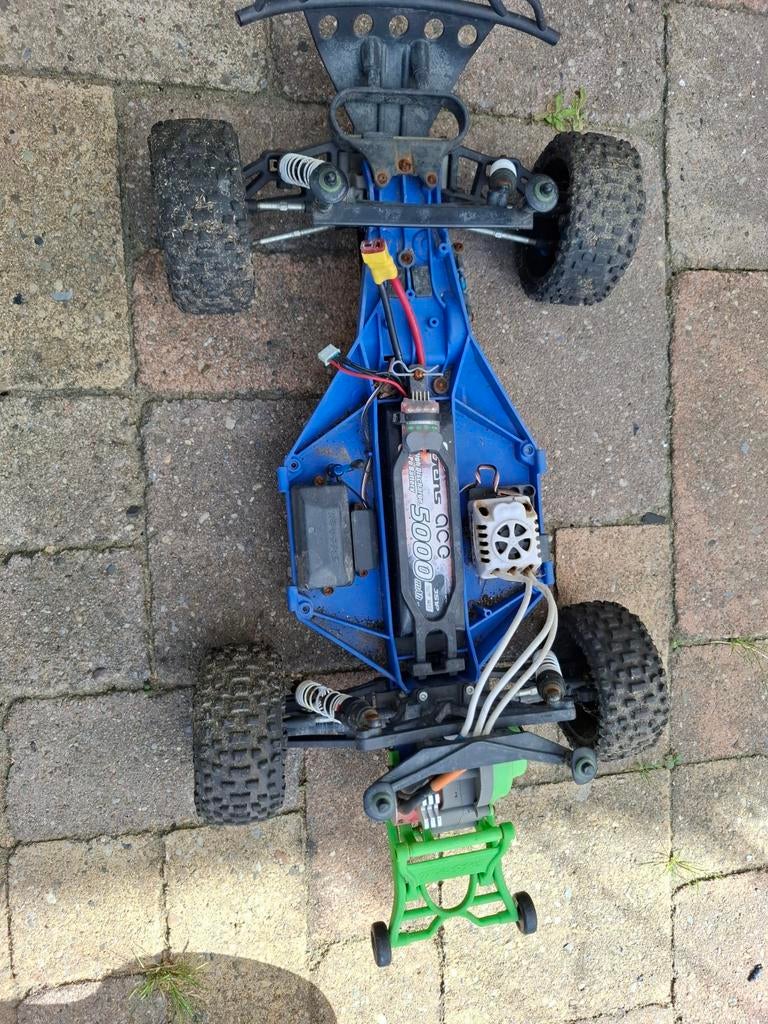 Diverse rc auto's oa traxxas En andere merken onderdelen, Gebruikt, Auto offroad, RTR (Ready to Run), Overige schalen