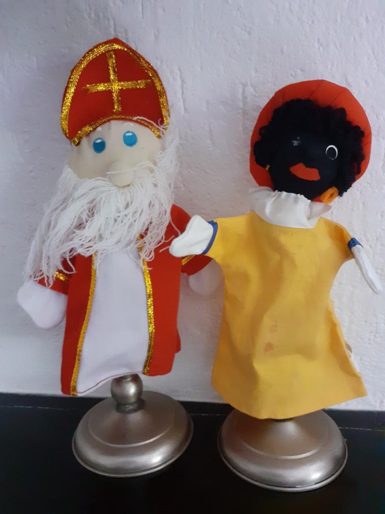 Sinterklaas en zwarte Piet handpoppen, Diversen, Sinterklaas, Ophalen of Verzenden