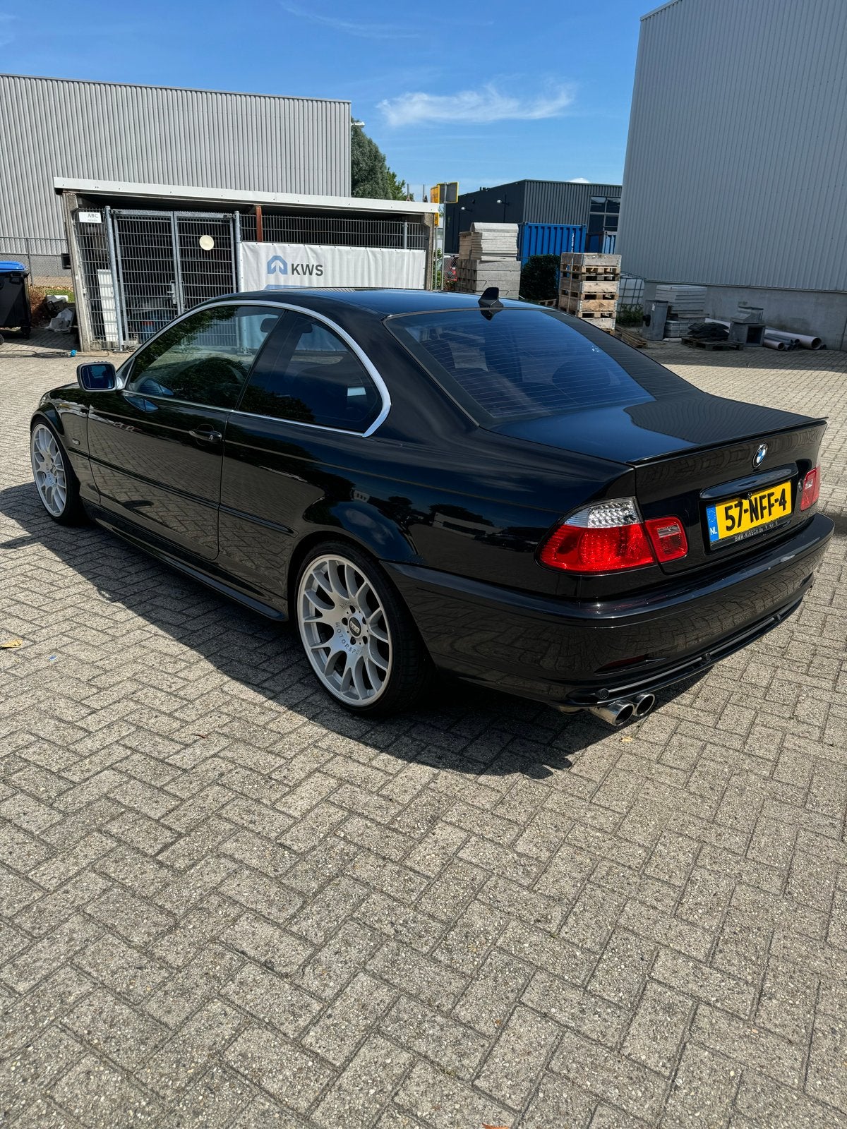 BMW 3-Serie 325 2001 Zwart, Achterwielaandrijving, Zwart, Zwart, Leder