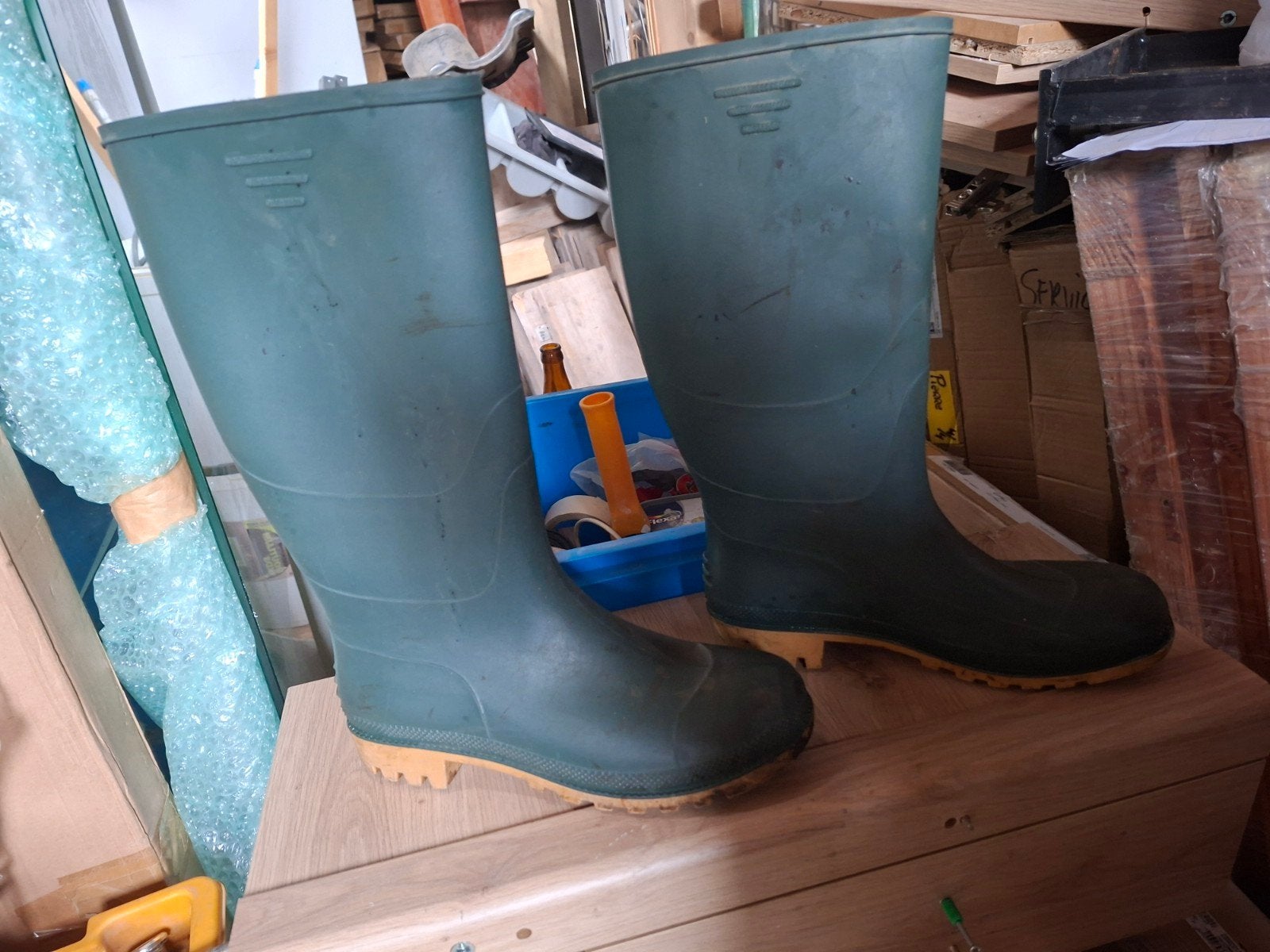 Italboot Groene Werklaarzen / Regenlaarzen (Maat 43), Dames, Nieuw, Ophalen of Verzenden, Laarzen