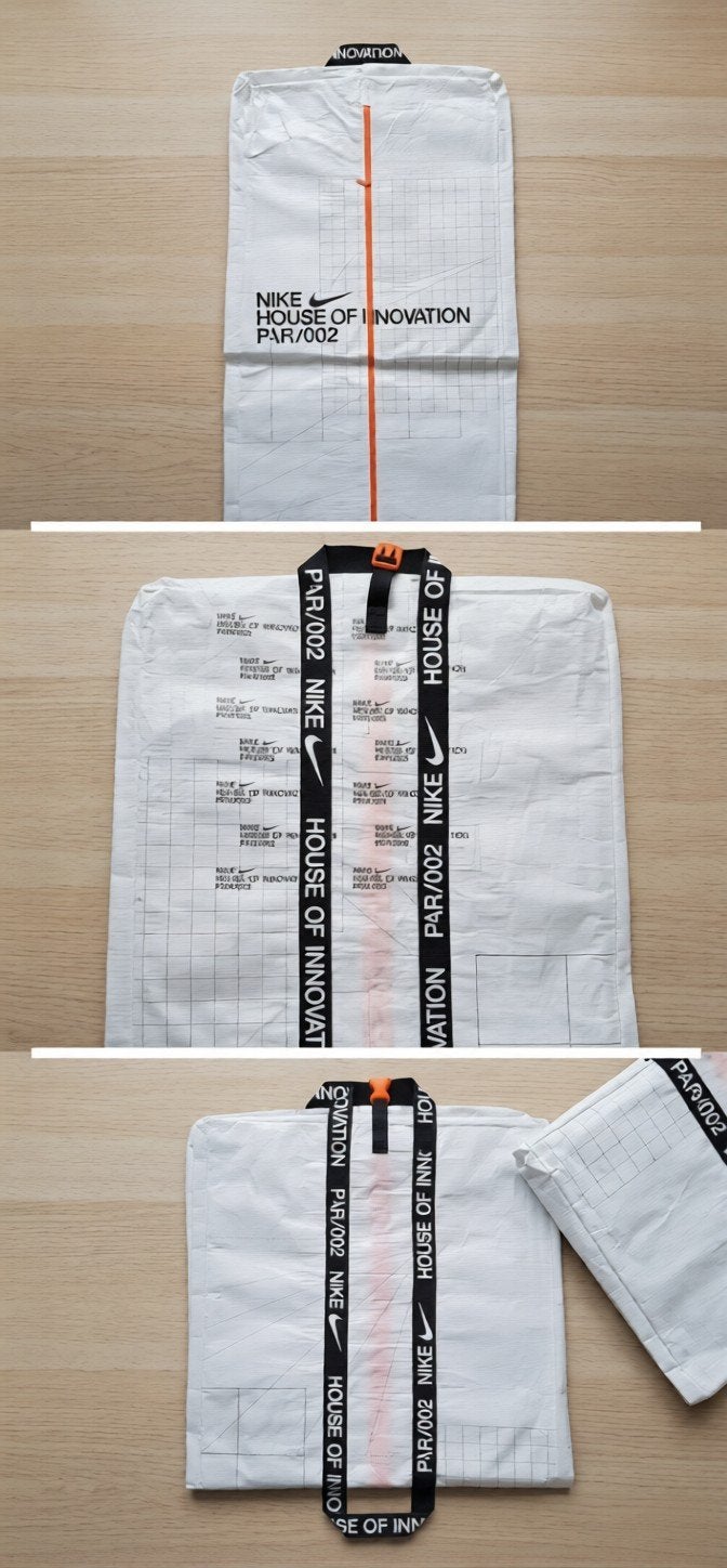 Partij Nike House of Innovation Garment Bags Kleding Tassen, Ophalen, Nieuw, Zwart