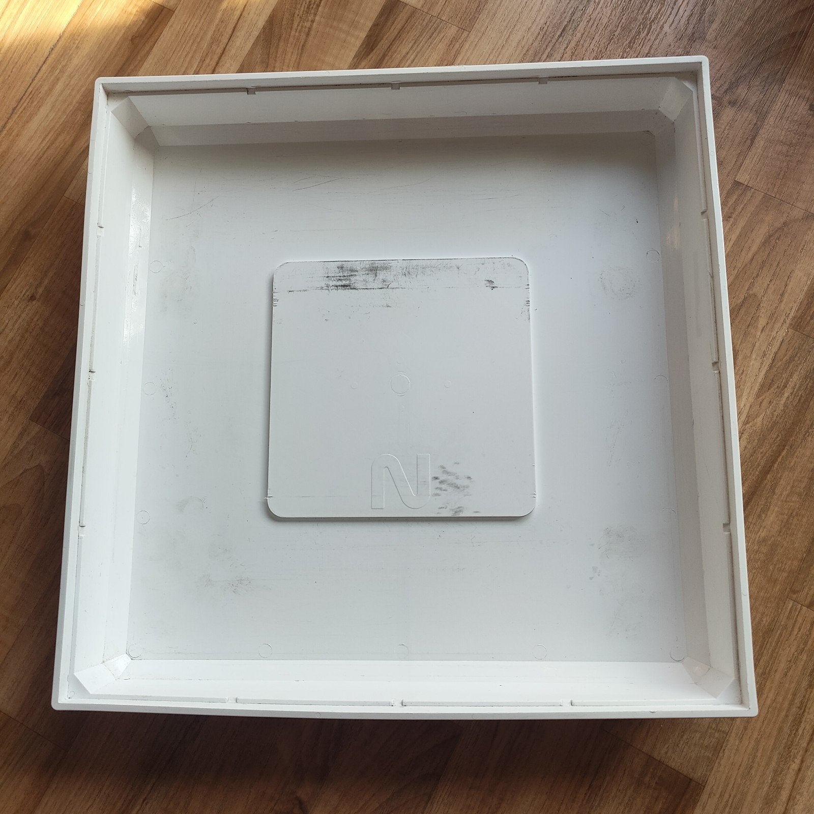 Lekbak, Witgoed en Apparatuur, Ophalen, Gebruikt