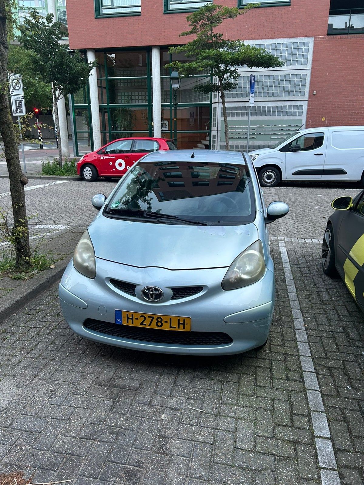 Toyota 2006 Blauw, Auto's, Toyota, Aygo, Benzine, Euro 5, Hatchback, Handgeschakeld, Geïmporteerd, Blauw, Grijs, Ophalen