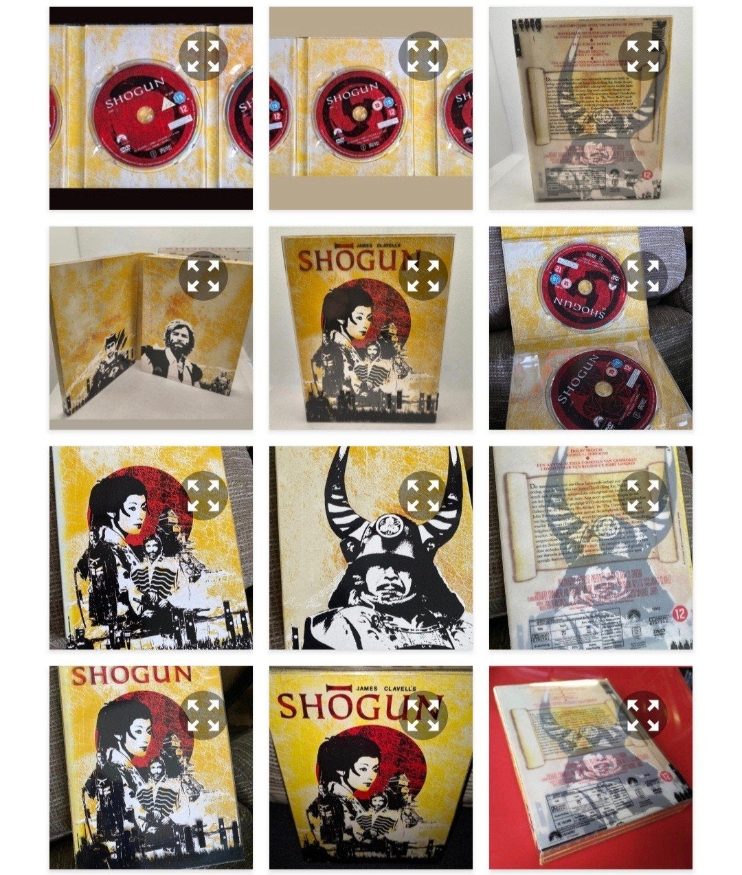 Shogun - James Clavell's Shogun DVD Boxset, Engels, Nederlands, Ophalen of Verzenden, Zo goed als nieuw