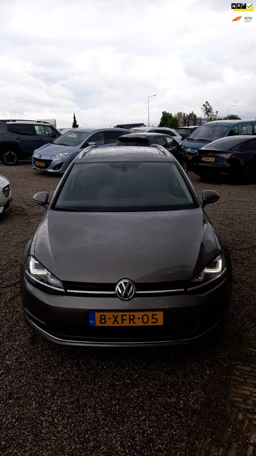 Volkswagen Golf Variant 1.2 TSI Highline Vol Optie Pano Came, Euro 5, Gebruikt, Origineel Nederlands, Grijs