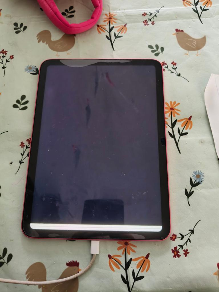 iPad 2025 Rose 128GB met waterschade (inclusief doos), Rose Goud, Apple iPad, Ophalen of Verzenden, 128 GB