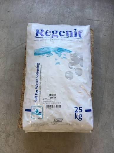 Regenit Zouttabletten 25kg voor waterontharders, Ophalen, Nieuw