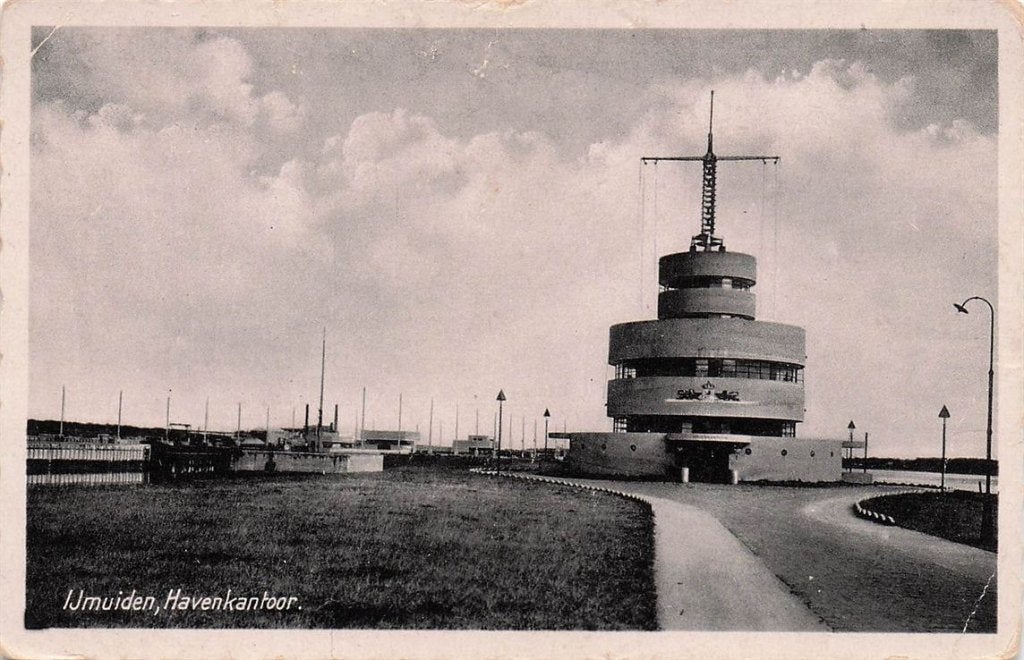 703-045-003 Ijmuiden Havenkantoor, Verzenden, Voor 1920, Noord-Holland