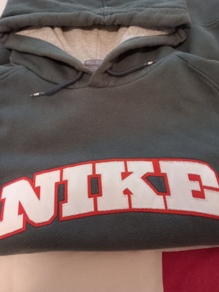 Vintage hoodie merk Nike, Kleding | Heren, Ophalen, Nike, Maat 56/58 (XL), Grijs