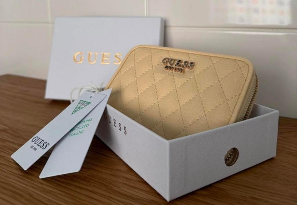 Guess portemonnee botergeel nieuw, Ophalen of Verzenden, Nieuw, Guess