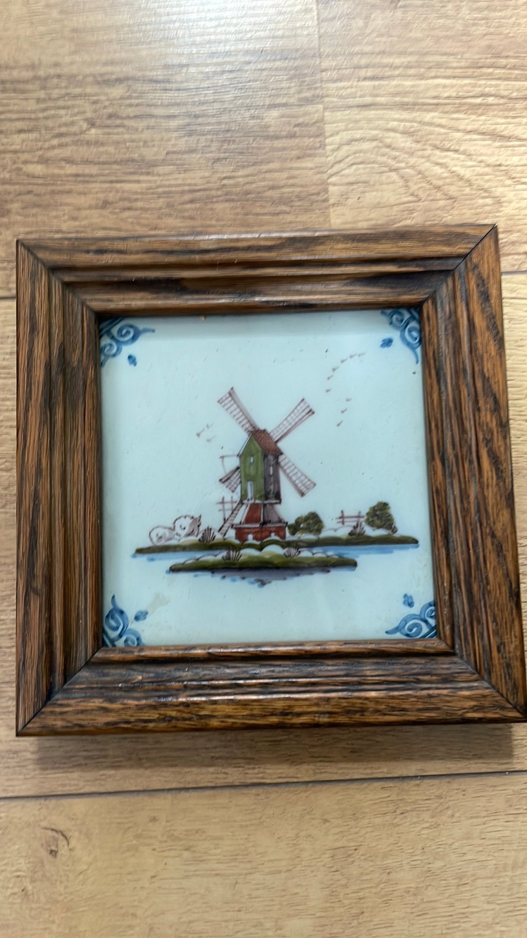 Oud hollandse tegel van Tichelaar Makkum., Ophalen of Verzenden