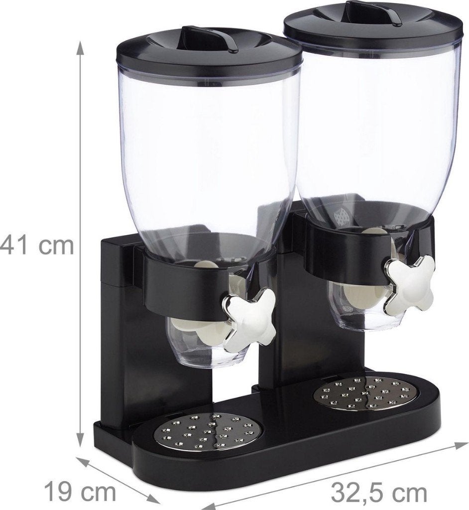 Cornflakes dispenser, Kunststof, Ophalen of Verzenden, Zwart, Overige merken