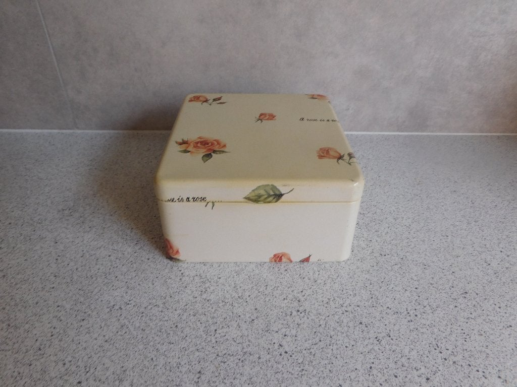 Voorraadblik 15x13x7 cm. A Rose is a Rose JET by ter Steege, Overige typen, Ophalen of Verzenden, Zo goed als nieuw, Overige stijlen