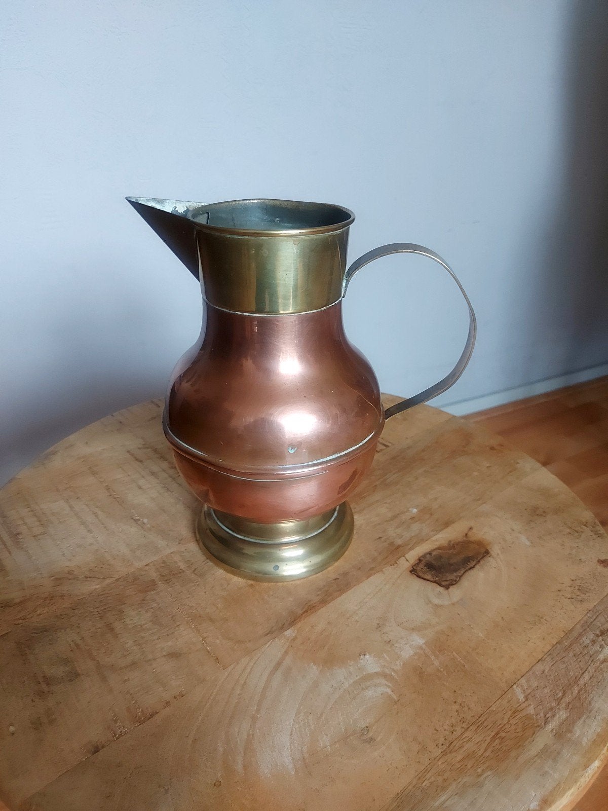 koper/ roodkoperen water kan, Ophalen of Verzenden