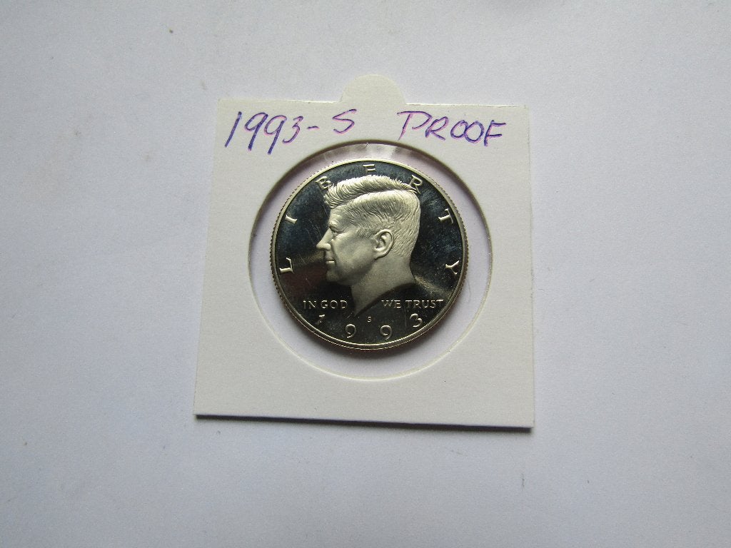 ** 1993-S PROOF Kennedy Half Dollar munt - USA  **, Verzenden, Noord-Amerika, Losse munt