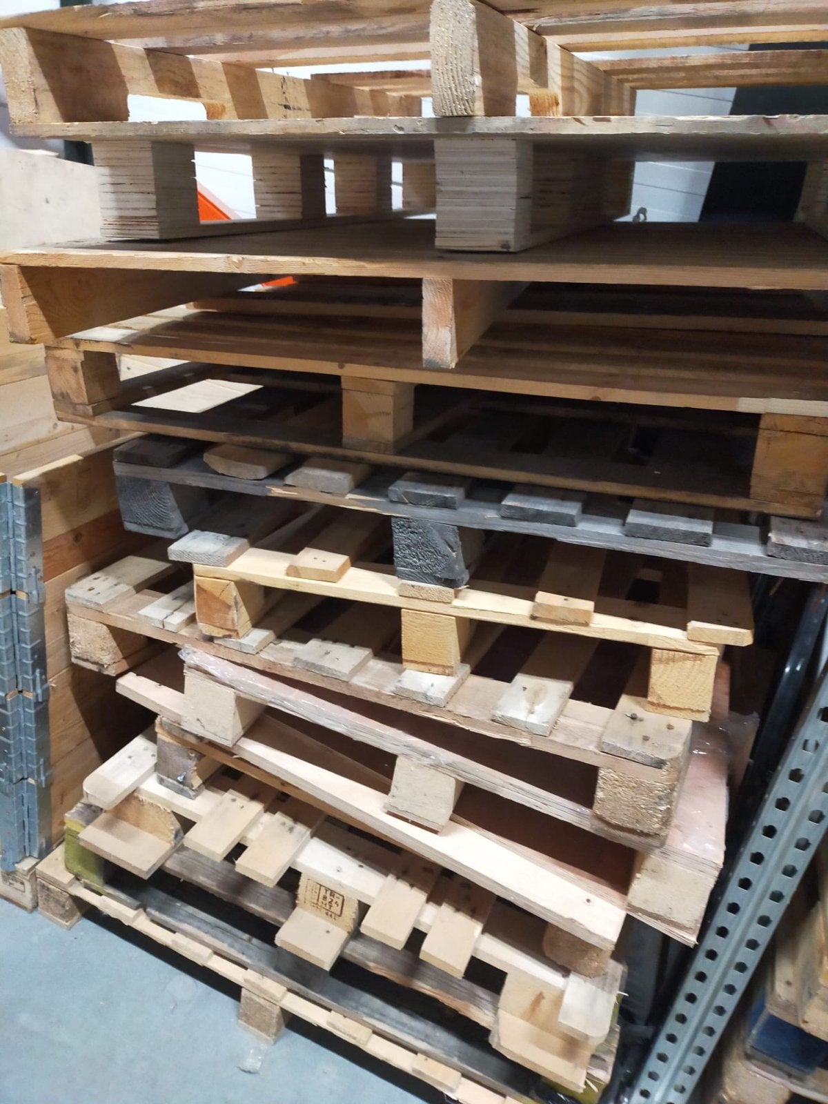 Gebruikte houten pallets - Diverse maten en types, Ophalen, Gebruikt, Overige typen, 50 mm of meer