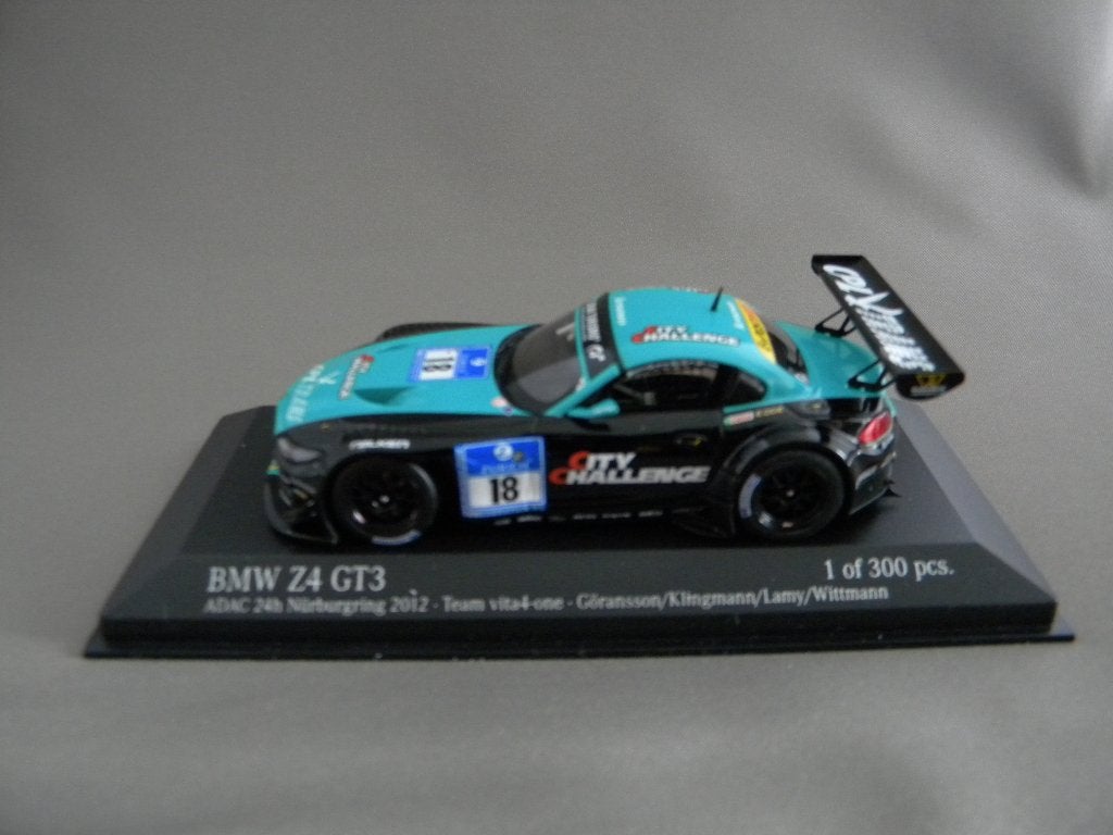 Minichamps BMW Z4 GT3 1 of 300pcs, Ophalen of Verzenden, Nieuw, Auto, MiniChamps