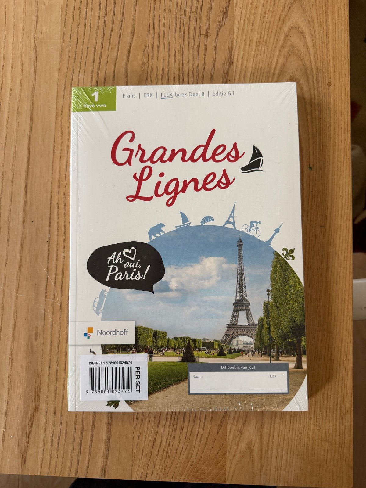 Grandes Lignes Frans FLEX-boek Deel A/B havo/vwo 1, Ophalen of Verzenden, Nieuw, HAVO, Frans
