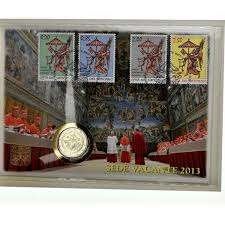 Vaticaan. 2 Euro 2013 "Sede Vacante" - Busta Filatelico, Ophalen, Vaticaanstad, 2 euro, Setje
