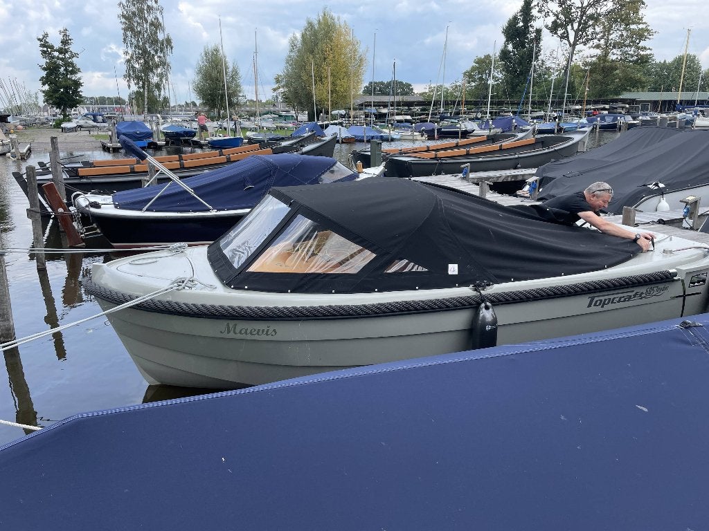 Topcraft 605 tender met Honda 20 PK zo goed als nieuw 2023, Watersport en Boten, Tender, Topcraft, Ophalen, Rondzit