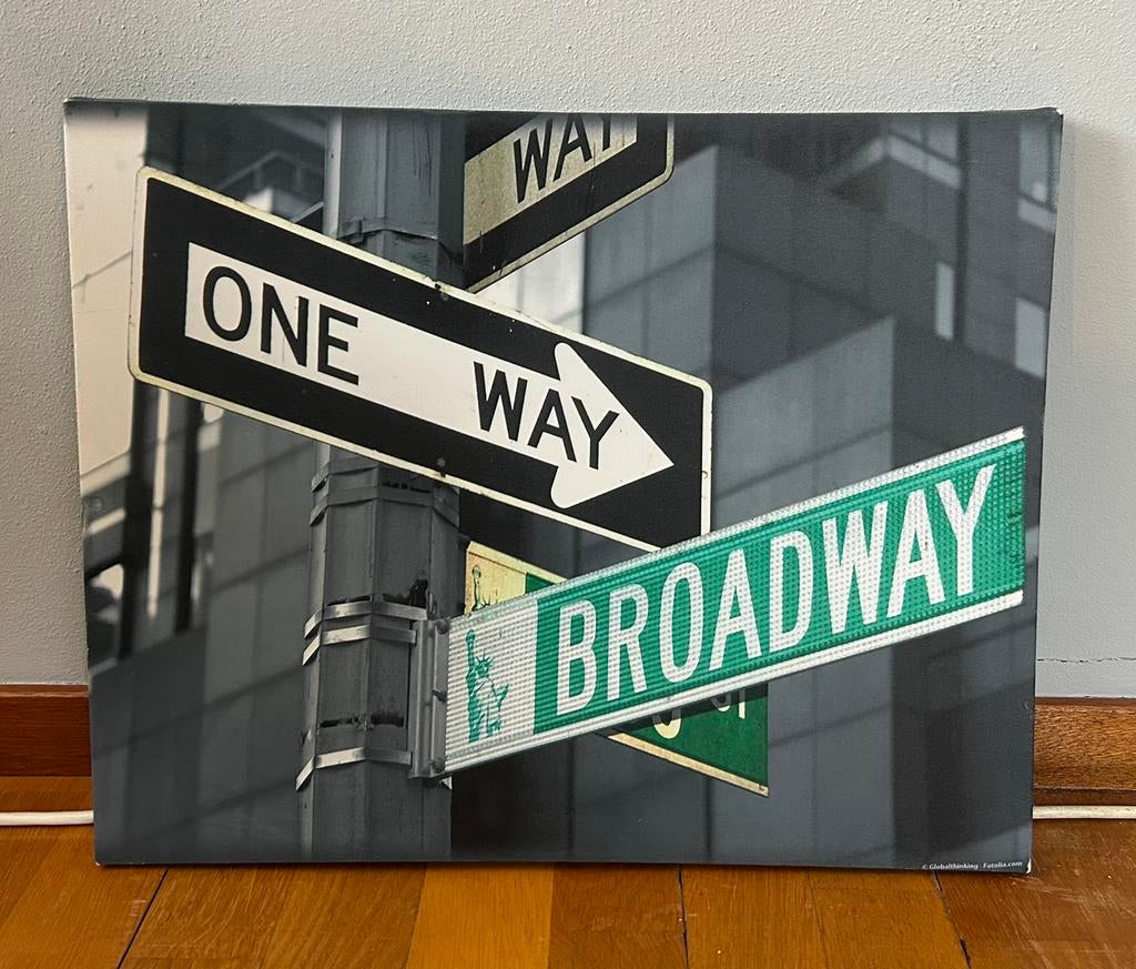 Foto New York - Broadway, Ophalen of Verzenden, 1980 tot heden, Zo goed als nieuw