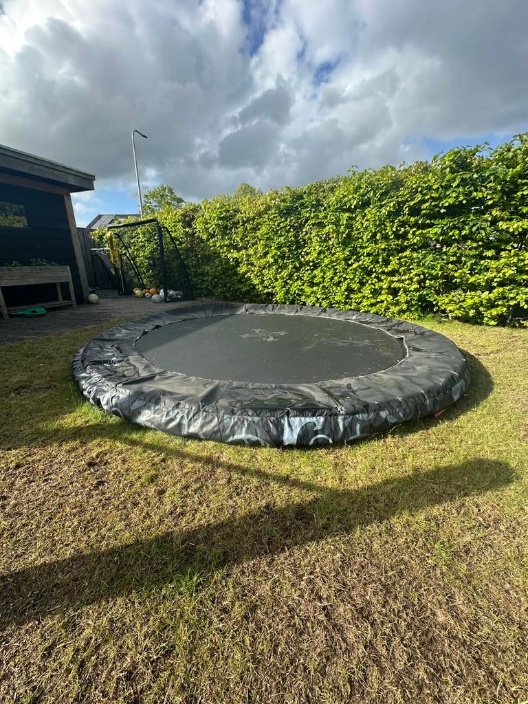 Gebruikte BERG trampoline, Ophalen, Gebruikt