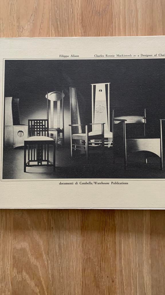 Charles Rennie Mackintosh As A Designer Of Chairs, Ophalen of Verzenden, Zo goed als nieuw