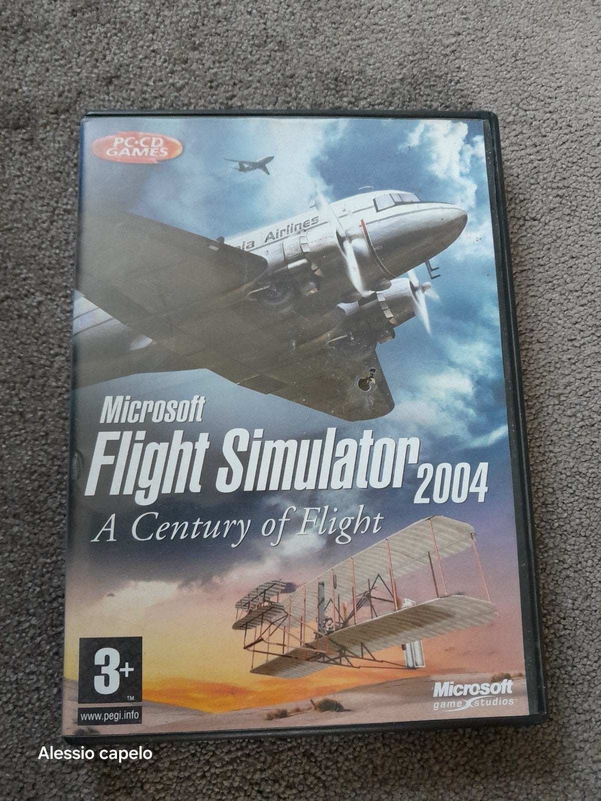Microsoft Flight Simulator 2004: A Century of Flight PC CD, Spelcomputers en Games, Games | Pc, Gebruikt, 1 speler, Ophalen of Verzenden