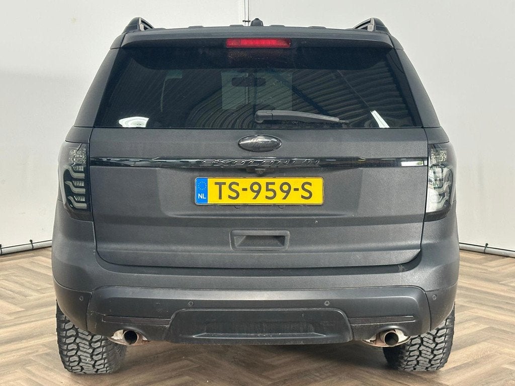 Ford EXPLORER 3.5 V6 XLT|AUTOMAAT|7-PERS|INRUIL MOGELIJK, Auto's, Ford, Automaat, Euro 5, Gebruikt, Zwart