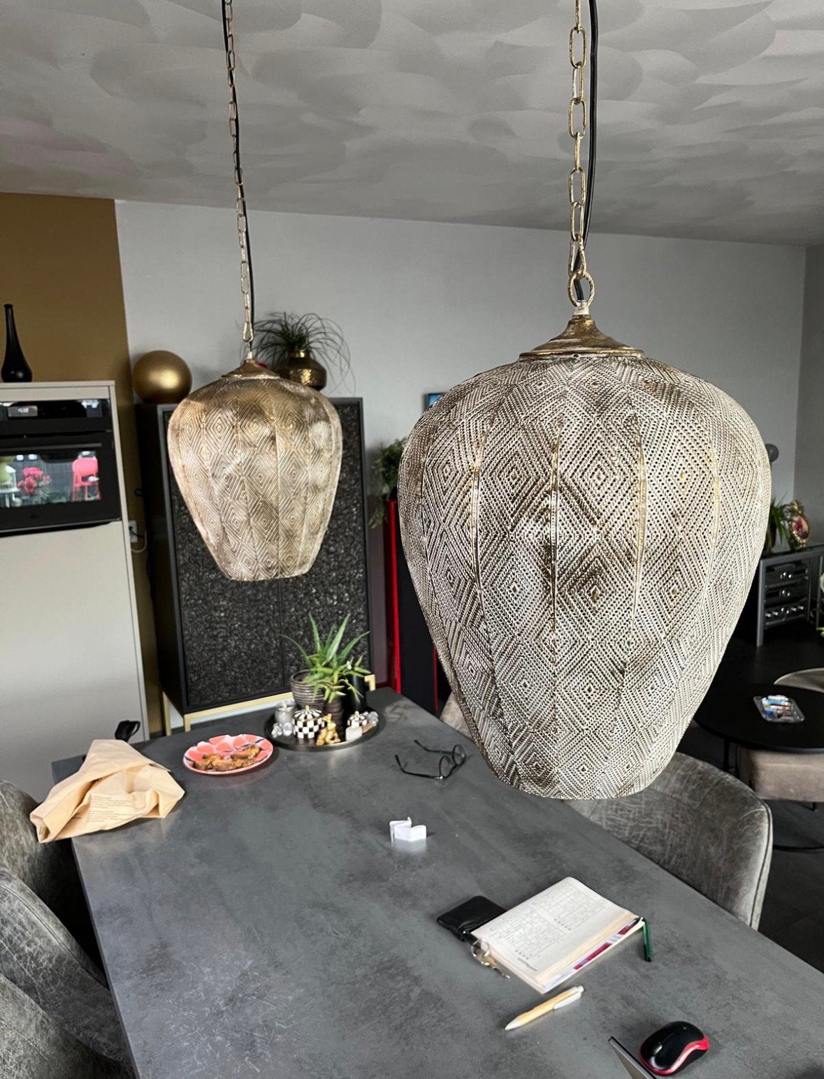 Mooie nete hanglampen, Ophalen, Zo goed als nieuw
