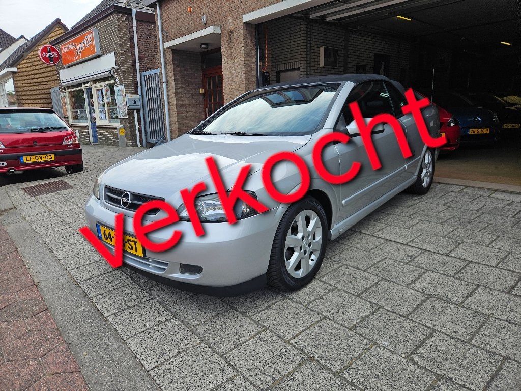 Opel Astra 1.8 16V Cabriolet Bertone 2007 Grijs, 125 pk, 1280 kg, Zwart, 4 cilinders