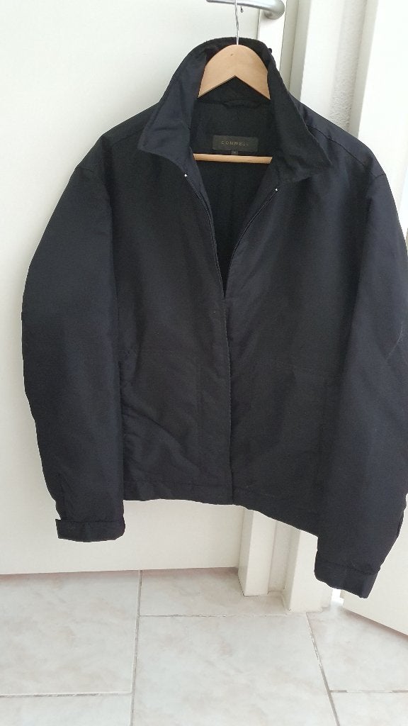 Conwell Heren winterjas zwart maat M, Kleding | Heren, Jassen | Winter, Ophalen, Maat 48/50 (M), Zwart, Zo goed als nieuw