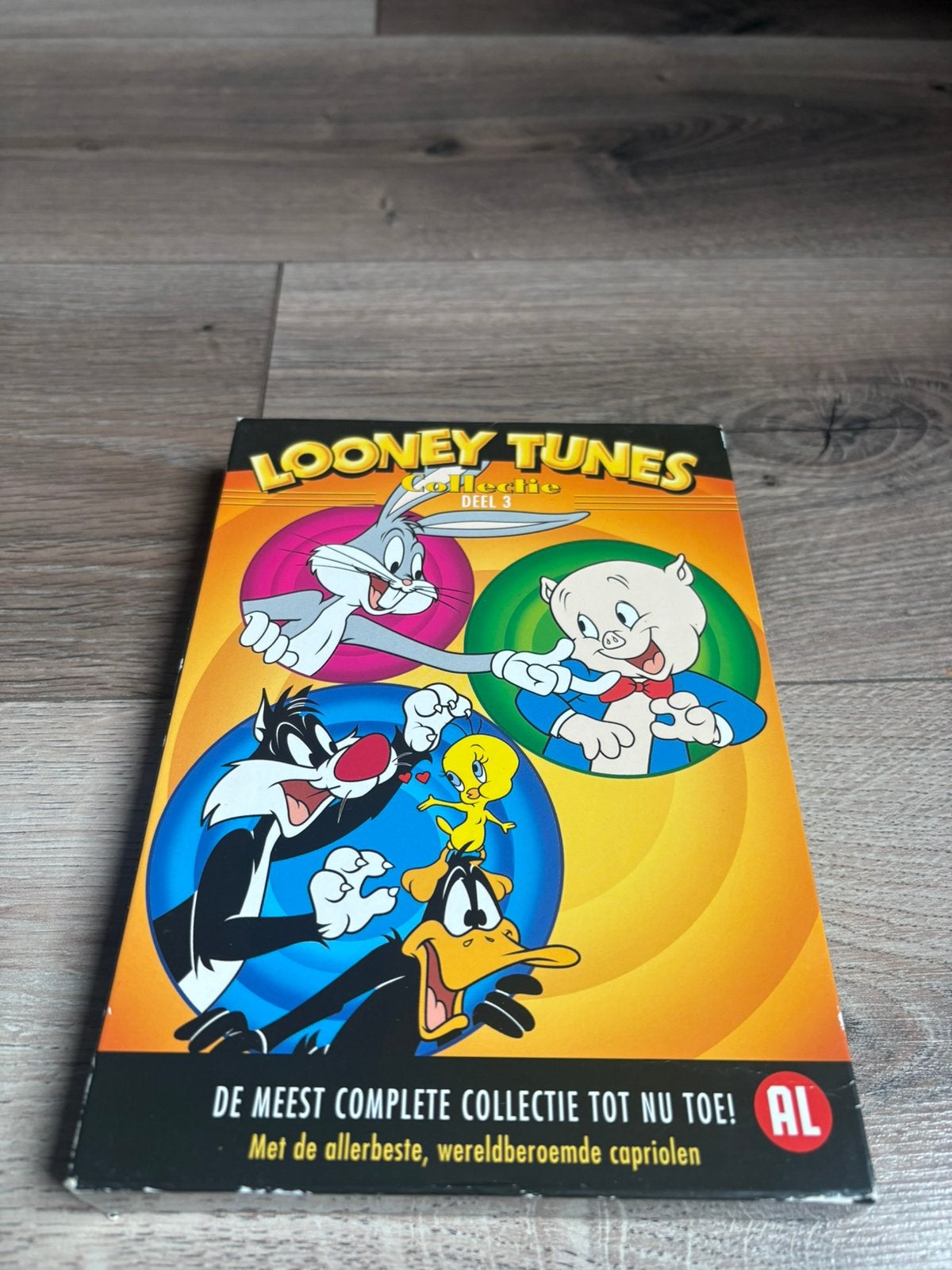 Looney Tunes collectie deel 3, Cd's en Dvd's, Alle leeftijden, Ophalen of Verzenden, Zo goed als nieuw, Amerikaans
