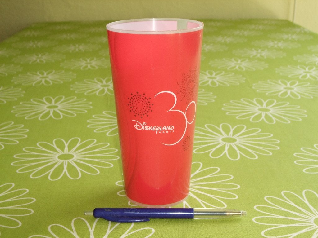Disneyland Parijs Coca Cola beker, Ophalen of Verzenden, Overige figuren, Zo goed als nieuw, Servies