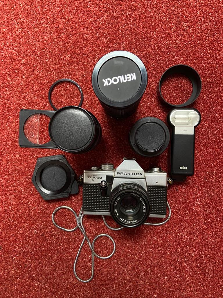 PRAKTICA GROOTHOEK CAMERA, Ophalen of Verzenden, Compact, Overige Merken