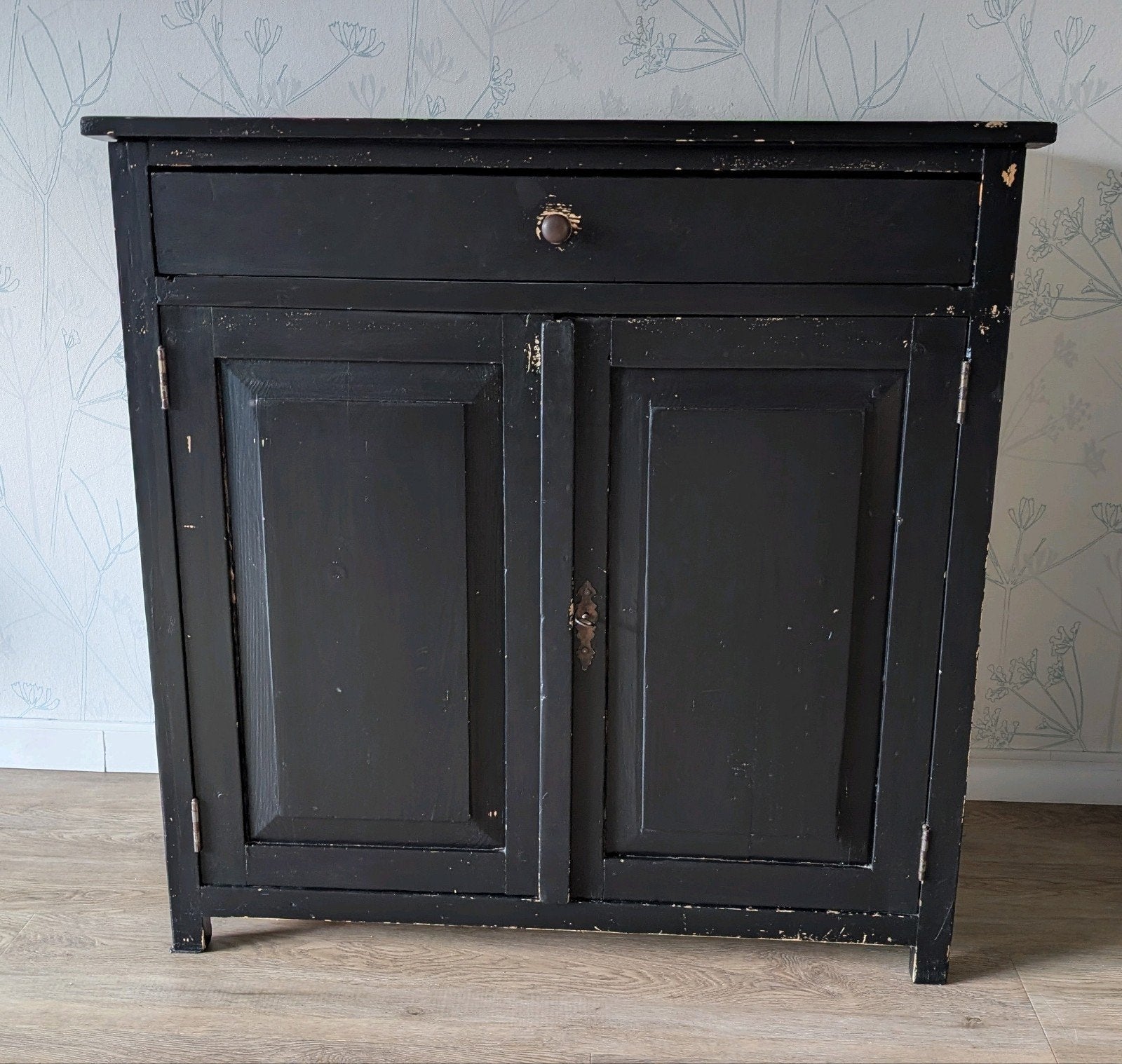 Houten commode 97x50x97,5 cm, Ophalen, Gebruikt, 50 tot 70 cm, 75 tot 100 cm