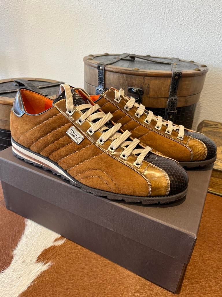 Harris sneakers maat 44,5 10,5, Bruin, Nieuw, Ophalen of Verzenden, Sneakers of Gympen