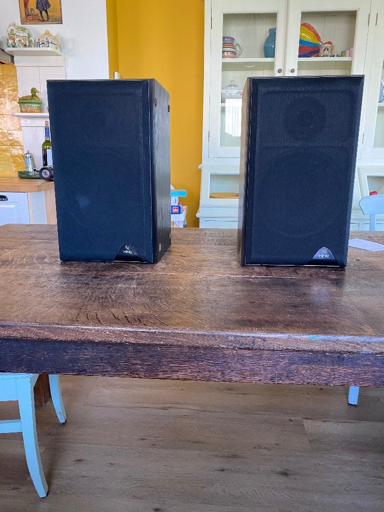2 Infinity luidsprekers, Gebruikt, Minder dan 60 watt, Front, Rear of Stereo speakers, Ophalen