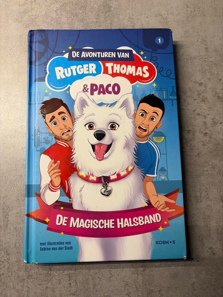 De Avonturen van Rutger, Thomas & Paco: De Magische Halsband, Ophalen of Verzenden, Zo goed als nieuw, Fictie