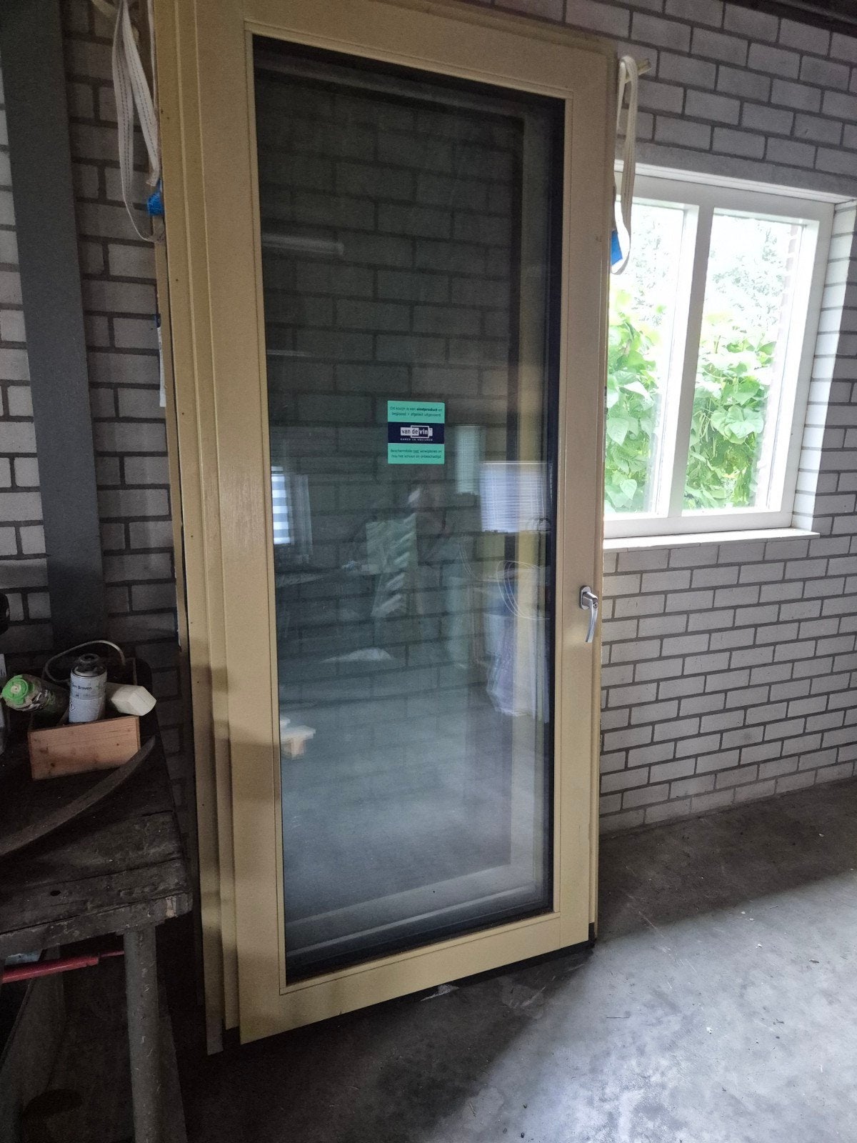 kozijn met (balkon)deur, binnendraaiend, Ophalen, Nieuw, Gevelraam of Ruit, 160 cm of meer