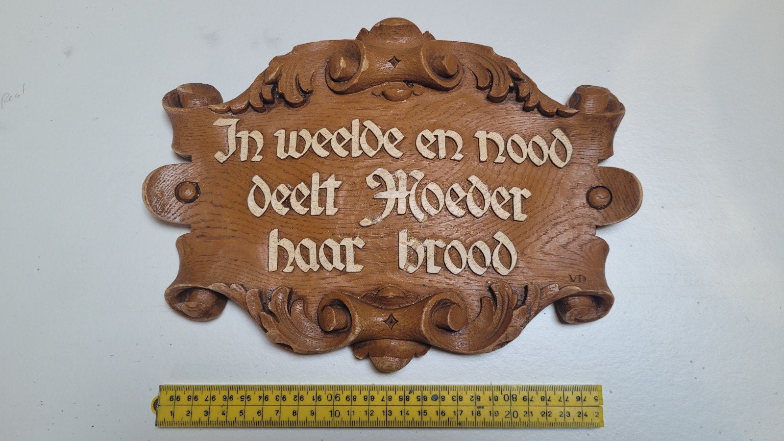Oude spreuken tegel, Ophalen of Verzenden