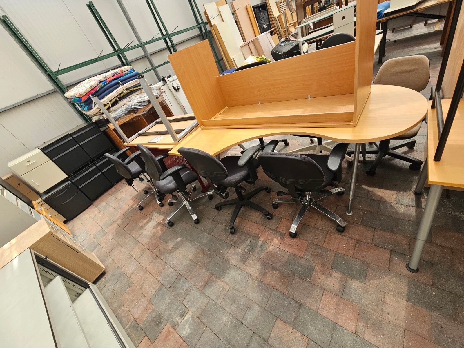 Diverse Bureaustoelen - Gebruikt / ook in partij te koop, Ophalen, Gebruikt, Zwart